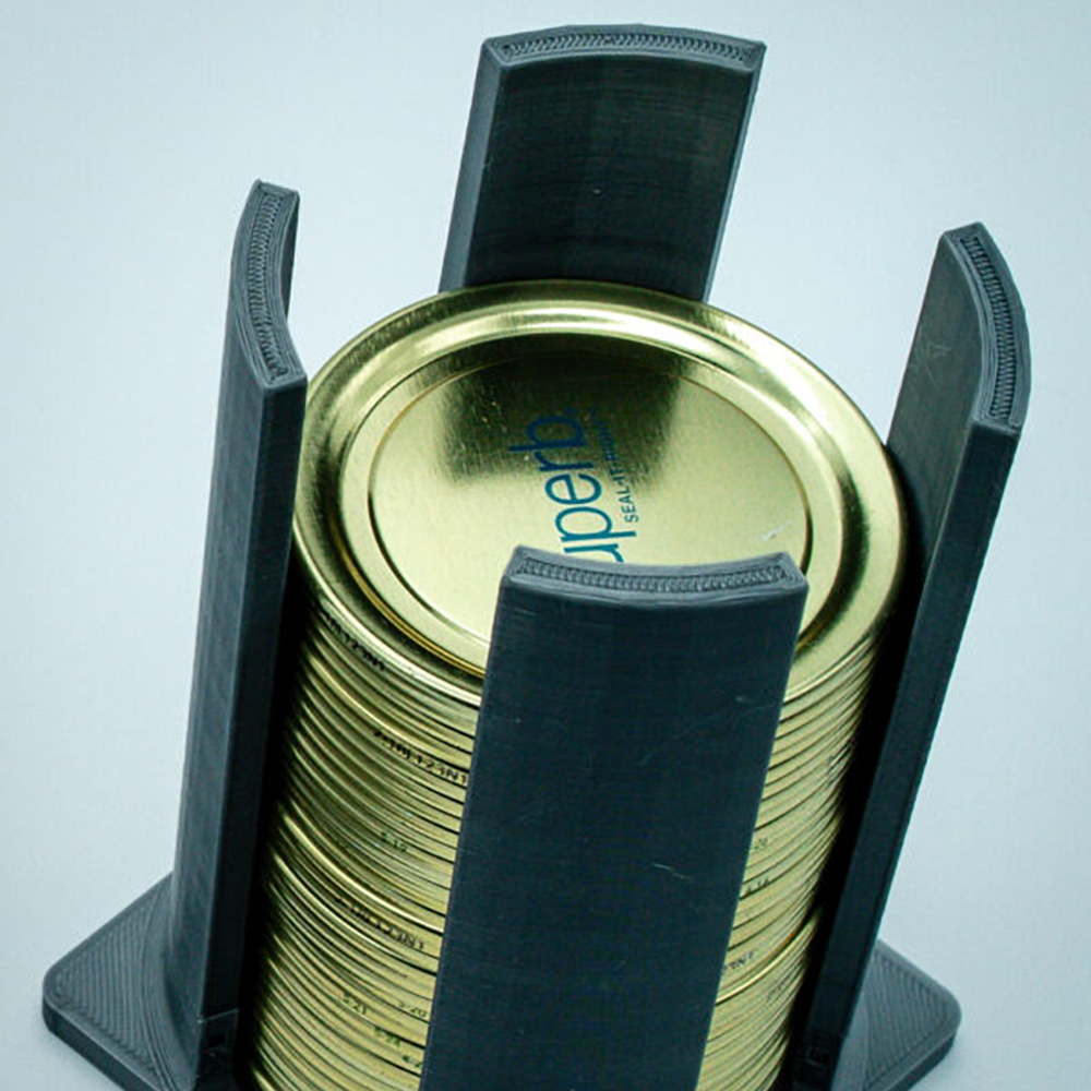 Canning Jar Lid Holder—Wide Mouth Desnae Farms